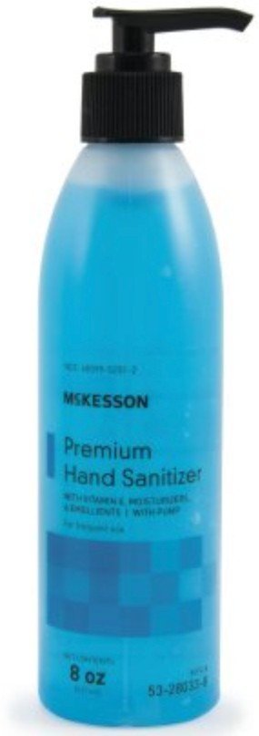McKesson Premium Hand Sanitizer Gel, Summer Rain Scent, 18 oz - 53-28037-18-Single - LL Medico