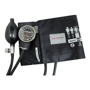 McKesson Premium Pocket Aneroid Sphygmomanometer, Adult Cuff, 23 - 40 cm - 768-11ABKMM-Single - LL Medico