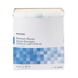 McKesson Premium Woven Gauze Sponges Sterile USP Type VII, 4" x 4", 8-Ply, 2 per Pack - 16-42448-Box - LL Medico