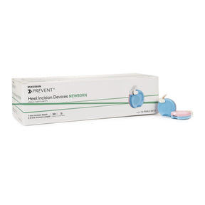 McKesson Prevent Pediatric Heel Incision Lancet, 2.5 mm - 16-PAHL2.5G1.0X-Box - LL Medico