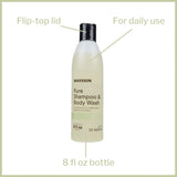McKesson Pure Shampoo & Body Wash, Unscented, 8 fl oz - 53-16223-8-Single - LL Medico