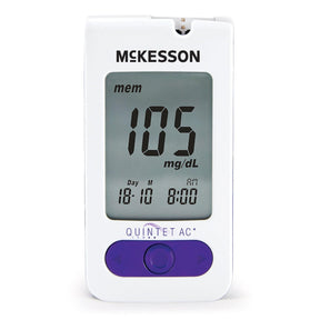 McKesson QUINTET AC 5 Seconds Blood Glucose Monitoring System - 5055 - LL Medico