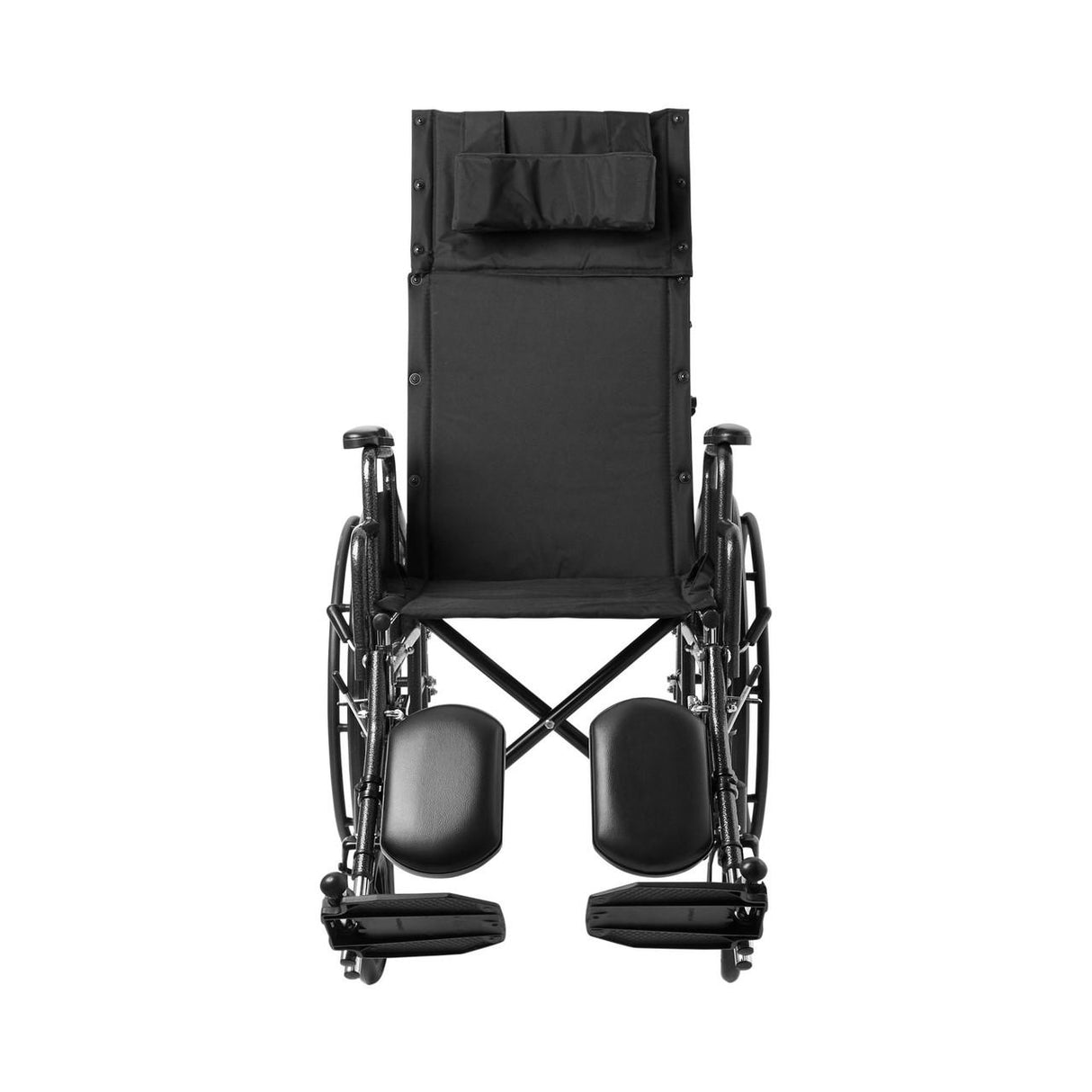 McKesson Reclining 18" Wheelchair with Detachable Desk Arms - 146-SSP18RBDDA - LL Medico