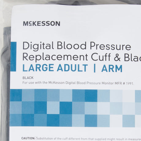 McKesson Reusable Blood Pressure Cuff, Large Adult, 11.8" to 16.5" Arm - 1992-Single - LL Medico