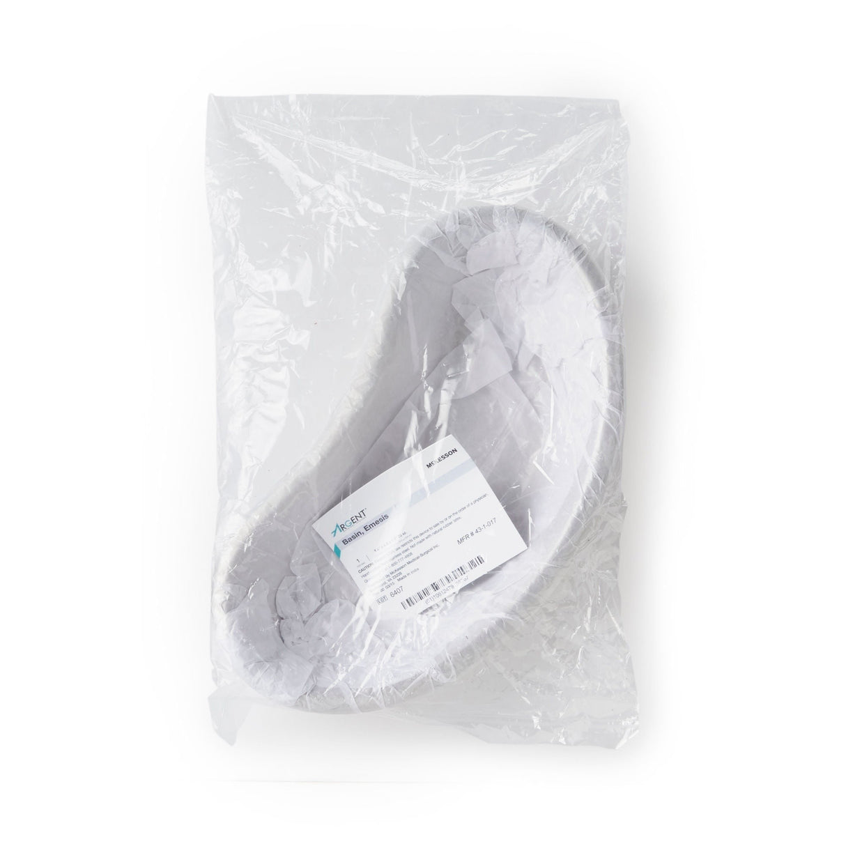 McKesson Reusable Stainless Steel Emesis Basin, 20 oz - 43-1-017-Single - LL Medico