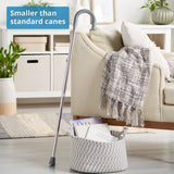 McKesson Round Handle Cane, Aluminum, 30 to 39 Inch Height - 146-RTL10342 - LL Medico