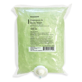 McKesson Shampoo and Body Wash Dispenser Refill Bag 1000 mL, Cucumber Melon - 53-27906-1000-Single - LL Medico