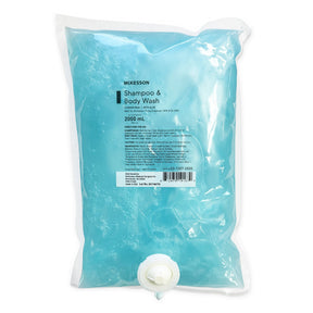 McKesson Shampoo and Body Wash Dispenser Refill Bag 2000 mL, Summer Rain - 53-1357-2000-Single - LL Medico