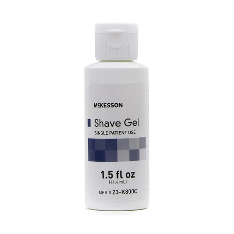 McKesson Shave Gel, Single Patient Use, 1.5 fl oz - 23-K800C-Single - LL Medico