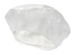 McKesson Shower Cap Clear, One Size Fits Most, Single Patient Use - 16-SC1-Box - LL Medico