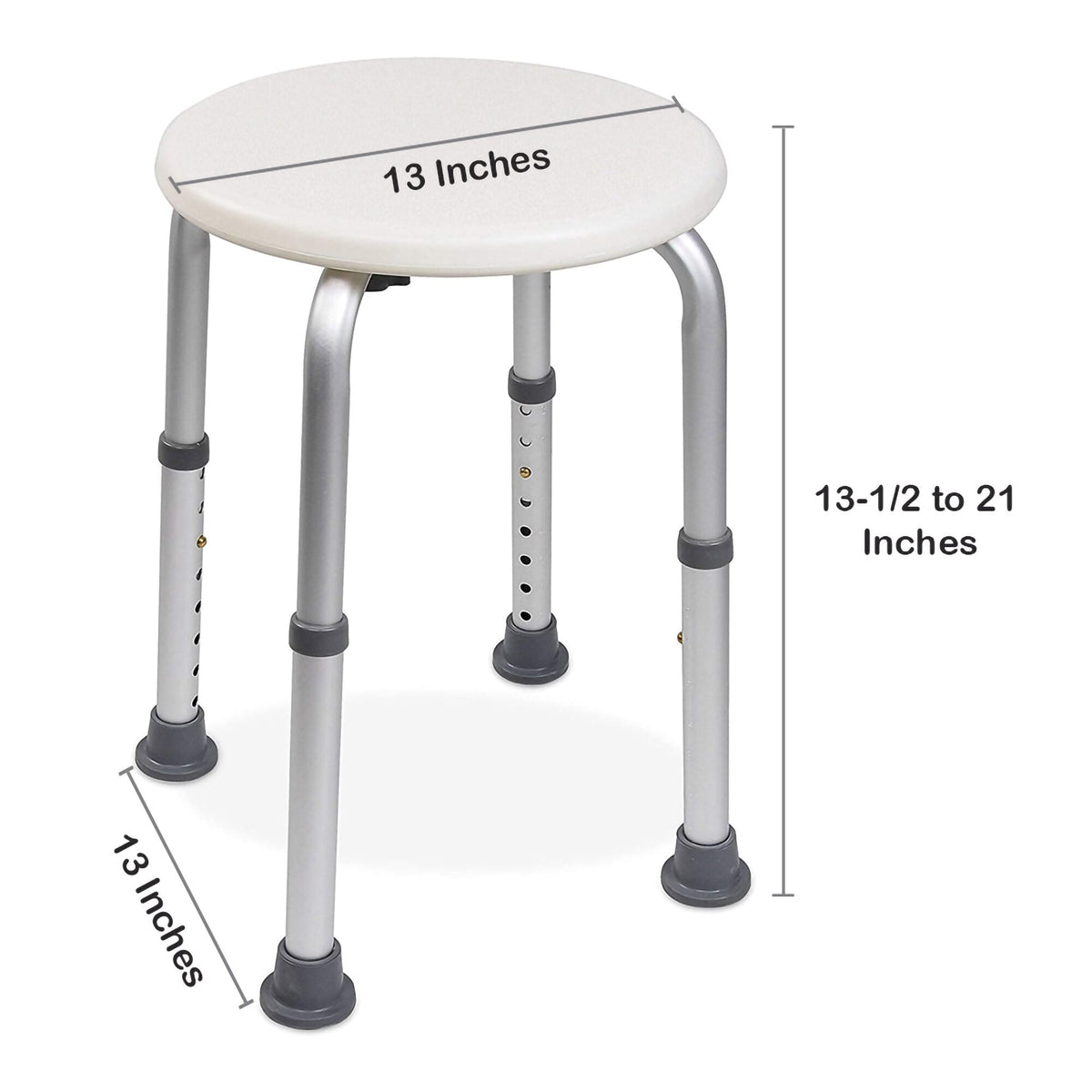 McKesson Shower Stool - 146-RTL12004KD - LL Medico