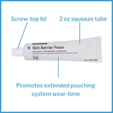 McKesson Skin Barrier Paste, Pectin & Water Based, Hydrocolloid Formula, 2-oz. - 137-5723-Single - LL Medico