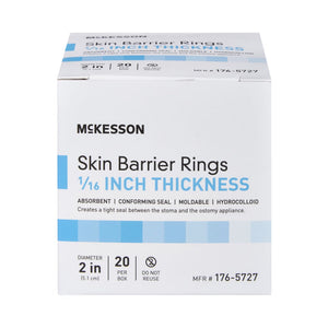 McKesson Skin Barrier Rings, 1/16" Thickness, 2" Diameter - 176-5727-Single - LL Medico