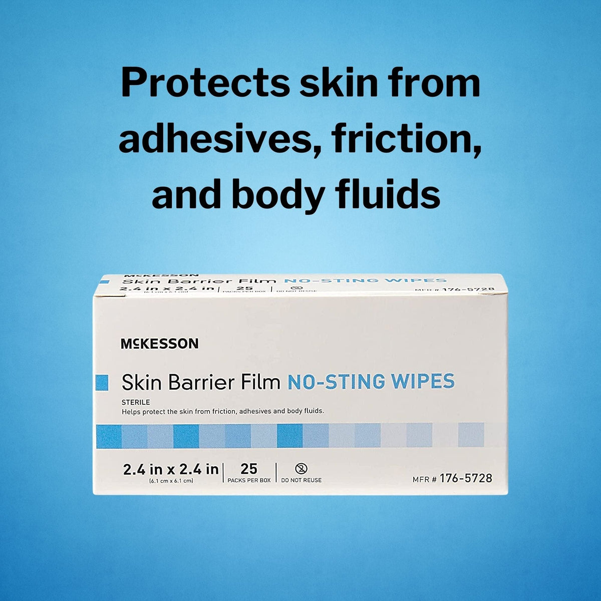 McKesson Skin Barrier Wipe - 176-5728-Box - LL Medico