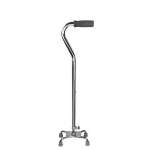 McKesson Small Base Quad Cane, 30 to 39 Inch Height - 146-10301F-4 - LL Medico
