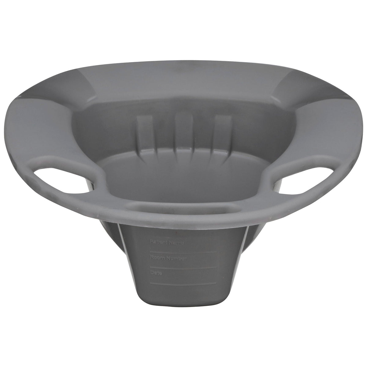 McKesson Stackable Bedpan, Graphite, 2 Quart, 15" Length - 56-80245-Single - LL Medico