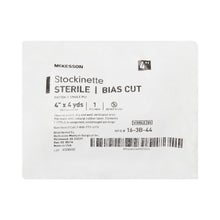 McKesson Stockinette Sterile Bias Cut Cotton, Single Ply, 4" x 4 Yard - 16-3B-44-Single - LL Medico