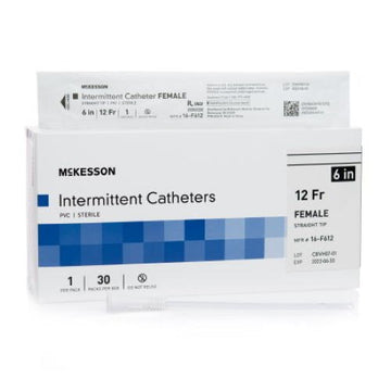Buy McKesson Straight Tip PVC Urethral Catheter, Female – LL Medico