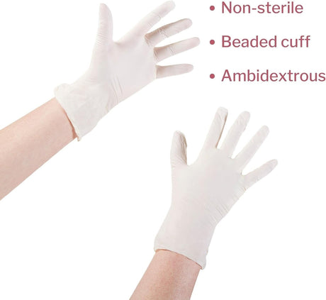 McKesson Stretch Vinyl Exam Gloves - 14-814-Box - LL Medico