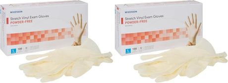 McKesson Stretch Vinyl Exam Gloves - 14-814-Box - LL Medico