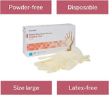 McKesson Stretch Vinyl Exam Gloves - 14-814-Box - LL Medico