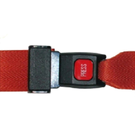 McKesson Stretcher Strap, Orange, 5' - 11152ORM-Single - LL Medico