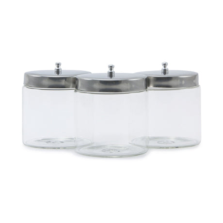 McKesson Sundry Jar, Unlabeled, Glass, Clear, 4 x 4 in - 63-4013-Single - LL Medico