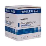 McKesson Sundry Jar, unlabeled glass, boxed packaging angled view