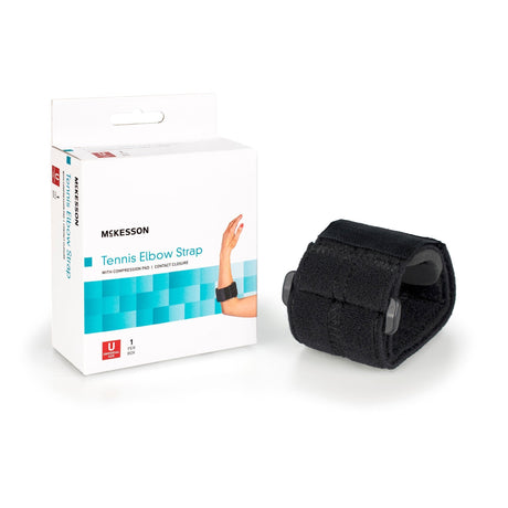 McKesson Tennis Elbow Strap with Compression Pad, Universal Size - 155-BH-194-Single - LL Medico
