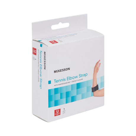 McKesson Tennis Elbow Strap with Compression Pad, Universal Size - 155-BH-194-Single - LL Medico