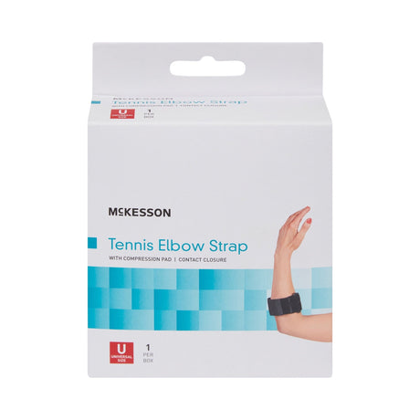 McKesson Tennis Elbow Strap with Compression Pad, Universal Size - 155-BH-194-Single - LL Medico
