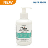 McKesson Thera Hand Sanitizer Moisturizer Lotion, 8-ounce Pump Bottle - 53-LHS8-Single - LL Medico