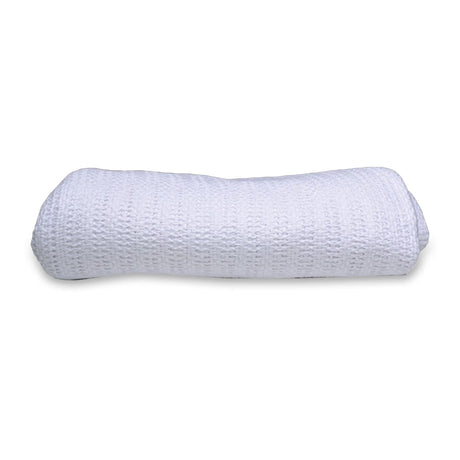 McKesson Thermal Blanket, 100% Cotton, 66" x 90", 2 lbs - WBS1001Q-Single - LL Medico