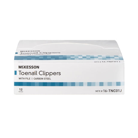 McKesson Toenail Clippers, Thumb Squeeze Lever - 16-TNC01J-Single - LL Medico