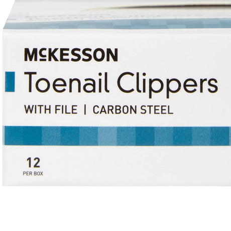 McKesson Toenail Clippers, Thumb Squeeze Lever - 16-TNC01J-Single - LL Medico