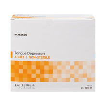 McKesson Tongue Depressor, Senior, 6" Length, Wood - 24-705-W-Case - LL Medico