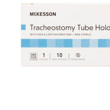 McKesson Tracheostomy Tube Holder, One Size Fits Most, 10 Count - 16-240-Single - LL Medico