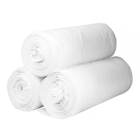 McKesson Trash Bag, Extra Heavy Duty, 45 gal, 0.80 mil, 40 x 46", White, Star Seal Bottom, Coreless Roll - WSL4046XHW-Case - LL Medico