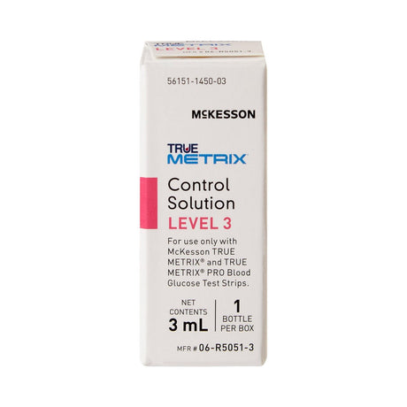 McKesson TRUE METRIX Blood Glucose Testing Control Solution, Level 3 - 06-R5051-3 - LL Medico