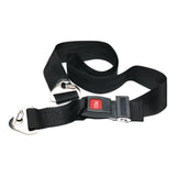 McKesson Two-Piece Backboard / Stretcher Strap, Black, 2" x 5' - 11352BKM-Single - LL Medico