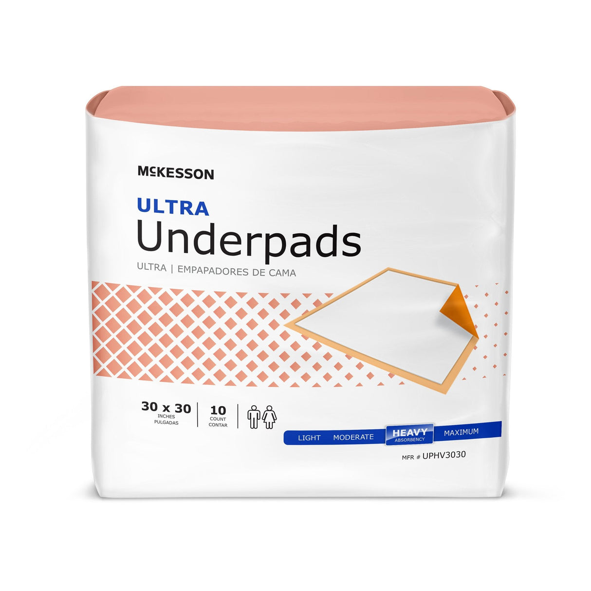 McKesson Underpads, Ultra - UPHV3030-Pack - LL Medico