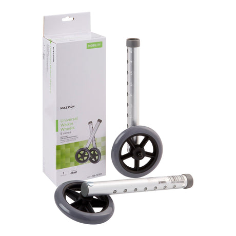 McKesson Universal Walker Wheels, 5" - 146-10109-Pair - LL Medico