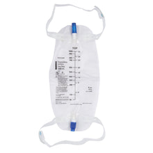 McKesson Urinary Leg Bag with Anti - Reflux Valve, 1000 mL - 4605-Single - LL Medico