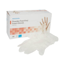McKesson Vinyl Exam Gloves, Powder-Free, Non-Sterile - 14-164-Box - LL Medico