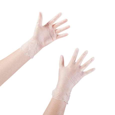 McKesson Vinyl Exam Gloves, Powder-Free, Non-Sterile - 14-164-Box - LL Medico