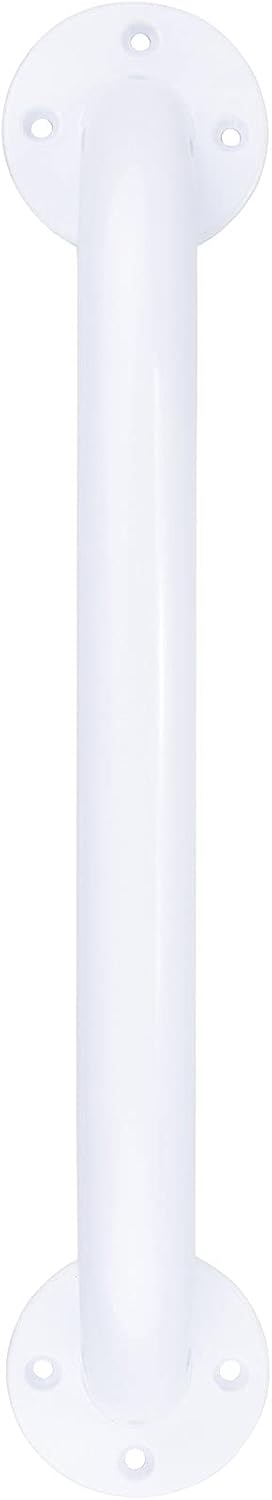 McKesson Wall Grab Bar, White Powder Coated Steel - 146-RTL12012 - LL Medico