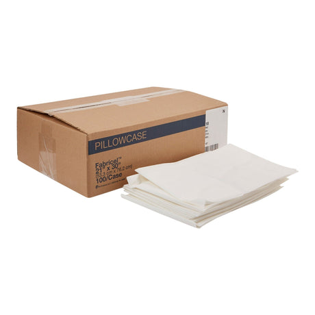 McKesson White Disposable Pillowcase, 21" x 30" - 18-9355-Case - LL Medico