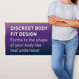 McKesson Women's Premium Discreet Pull On Absorbent Underwear, Maximum - UWDS-SMPINK-Pack - LL Medico