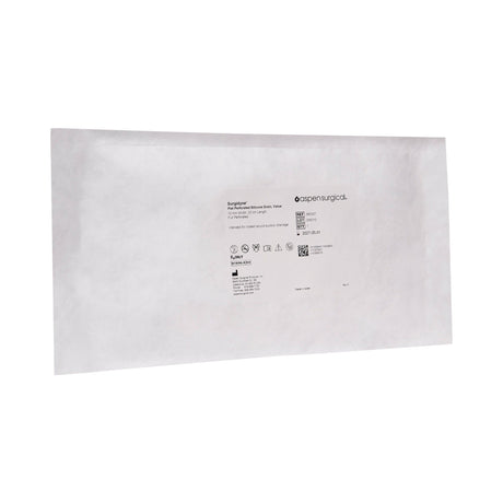 McKesson Wound Drain Tube, Flat Hubless Fully Perforated, 10 Fr, White, Silicone, Sterile - 360007-Single - LL Medico