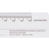 McKesson Wound Measuring Guide Paper Non-Sterile, 6" - 533-LR/50-Pack - LL Medico